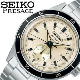 セイコー 腕時計 プレザージュ ベーシックライン SEIKO PRESAGE Basic line メンズ アイボリー シルバー 時計 機械式 自動巻 自動巻き SARY209 人気 おすすめ おしゃれ ブランド プレゼント ギフト 父の日 プレゼント