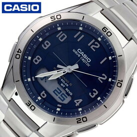 カシオ 腕時計 CASIO 時計 ウェーブセプター wave ceptor メンズ 腕時計 ブルー ソーラー ソーラー電波 電波ソーラー WVA-M640D-2A2JF 人気 おすすめ おしゃれ ブランド プレゼント ギフト 父の日