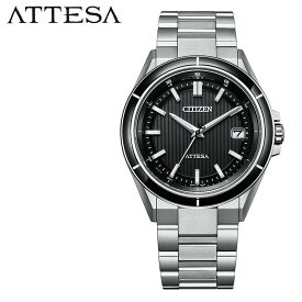 シチズン 腕時計 CITIZEN 時計 アテッサ ATTESA メンズ 腕時計 ブラック 電波ソーラー エコ・ドライブ電波時計 CB3030-76E 人気 おすすめ おしゃれ ブランド プレゼント ギフト 父の日 プレゼント