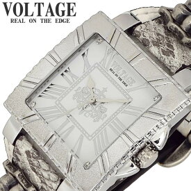 ヴォルテージ VOLTAGE 腕時計 ブレイブ 4 BRAVE 4 メンズ VO-008S4-01W 男性 ホワイトxシルバー ホワイト バイカー ロック 革ジャン コンチョ シルバー ハード 人気 おすすめ おしゃれ ブランド プレゼント ギフト プレゼント