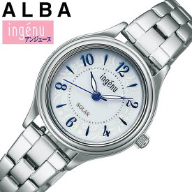 セイコー アルバ 腕時計 SEIKO ALBA 時計 アンジェーヌ ingenu レディース 腕時計 ホワイト ソーラー AHJD436 人気 おすすめ おしゃれ ブランド プレゼント ギフト 新生活 新社会人