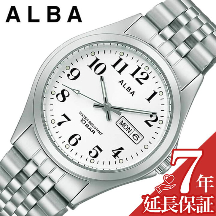 楽天市場】セイコー アルバ 腕時計 SEIKO ALBA 時計 メンズ シルバー 