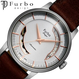 フルボ デザイン ニューノーマル 腕時計 Furbo design New Normal 時計 メンズ NF01W-BR 男性 ホワイト ブラウン 機械式 自動巻き 人気 大人 話題 本気 素敵 おすすめ おしゃれ ブランド プレゼント ギフト プレゼント