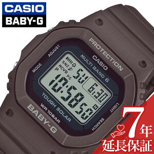 カシオ 腕時計 CASIO 時計 ベイビー ジー BABY-G レディース ブラウン ソーラー 頑丈 タフ スポーツ 運動 学校 部活 ランニング 登山 ウォーキング 定番 かわいい BGD-5650-5JF 人気 おすすめ おしゃ