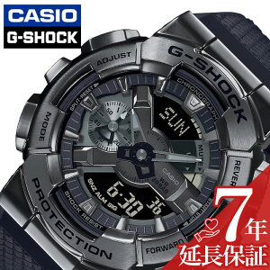 �J�V�I �r���v CASIO ���v �W�[�V���b�N �u���b�N�A�E�g G�V���b�N METEL COVERED �����Y ���^���u���b�N ���^�� �I�[���u���b�N GM-110BB-1AJF �l�C �������� ������� �u�����h �v���[���g �M�t�g �h