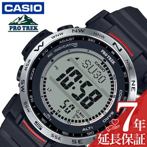 お買い物マラソン27日9:59迄【店内全品P2倍】カシオ 腕時計 CASIO 時計 プロトレック PROTREK メンズ ブラック ソーラー 登山 フェス アウトドア キャンプ ハイキング 野外 PRW-35-1AJF 人気 おすすめ