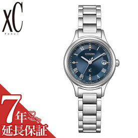 シチズン 腕時計 CITIZEN 時計 クロスシー xC レディース 腕時計 ダークネイビー 電波ソーラー クォーツ (電池式) ビジネス オフィス シンプル 高性能 万能 知的 センス 上品 モダン 大人 こだわり 贈り物 ES9490-61L 人気 おすすめ おしゃれ ブランド プレゼント ギフト