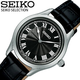 セイコー レディス 腕時計 SEIKO 時計 SEIKO SELECTION LADIES SEIKO SELECTION レディース 腕時計 ブラック クォーツ (電池式) ビジネス オフィス シンプル 綺麗 きれいめ かわいい カワイイ デート 知的 SSEH011 人気 おすすめ おしゃれ ブランド プレゼント ギフト