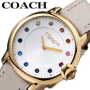 コーチ 腕時計 COACH 時計 アーデン ARDEN レディース ホワイト シルバー シンプル 薄型 軽量 上品 高級 可愛い かわいい 綺麗 きれい 彼女 恋人 嫁 奥さん 娘 14503989 人気 おすすめ おしゃれ ブラ