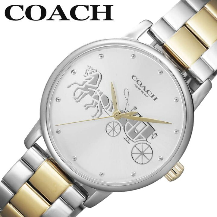 楽天市場】コーチ 腕時計 COACH 時計 グランド GRAND レディース 