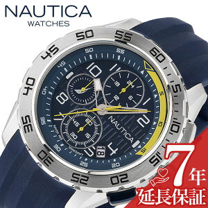 ノーティカ 腕時計 NAUTICA NST101 時計 エヌエスティークロノ101 メンズ 腕時計 ネイビー アラビア数字 縦型 クロノグラフ サーフィン ラバー NAPNSS301 カジュアル スポーティ 海 ヨット 大きめ ビ