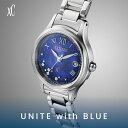 シチズン 腕時計 CITIZEN 時計 クロスシー エコ・ドライブ電波時計 Titania Happy Flight hikari collection xC UNITE with BLUE レディース 腕時計 ブルー 電波 ソーラー ES9490-95L ラボグロウンダイヤ 人気 おすすめ おしゃれ ブランド プレゼント ギフト