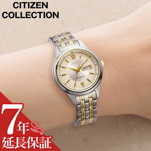 �y�ő�10,120�~�����z�y20��OFF�z �V�`�Y�� �r���v CITIZEN ���v �V�`�Y���R���N�V���� COLLECTION ���f�B�[�X �S�[���h �@�B�� �������� �X�e�����X �x���g PD7154-61P �V���v�� �J�W���A�� ������ ��