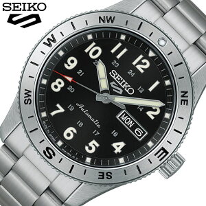 �y�ő�10,200�~�����z�y20��OFF�z�Z�C�R�[ �r���v SEIKO ���v �Z�C�R�[5 �X�|�[�c SEIKO5 SPORTS �����Y �r���v �u���b�N �X�e�����X �x���g �V���o�[ �@�B�� �������� �h�� HDB006J �V���v�� �J�W���A��