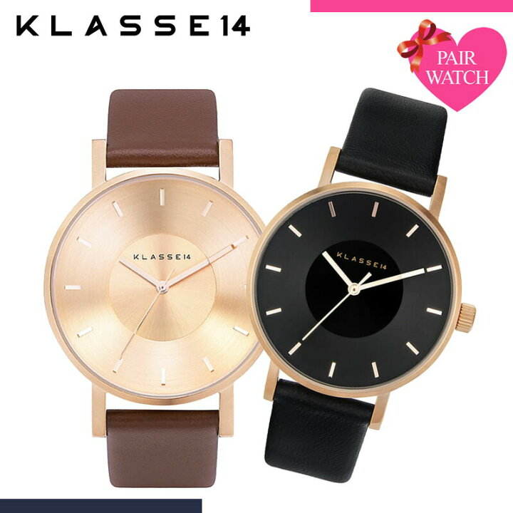 楽天市場 ペア価格 ペアウォッチ クラス14 腕時計 Klasse14 時計 ペア ウォッチ クラス 14 Klasse 14 クラスフォーティーン メンズ レディース セット 人気 ブランド 旦那 妻 嫁 夫 彼氏 彼女 夫婦 お揃い カップル プレゼント 革ベルト レザー おしゃれ シンプル ギフト
