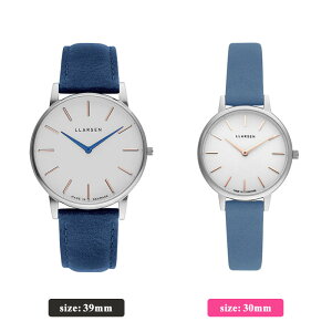楽天市場 ペア価格ペアウォッチ エルラーセン 腕時計 Llarsen 時計 ペア ウォッチ メンズ レディース セット 人気 ブランド おしゃれ おすすめ 旦那 妻 嫁 夫 彼氏 彼女 夫婦 お揃い 大学生 ミニマル カジュアル カップル 革ベルト レザー 誕生日 記念日 シンプル プレゼント