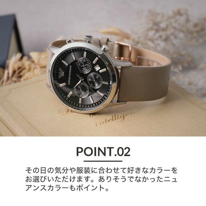 楽天市場】[エンポリオ アルマーニ 対応]EMPORIO ARMANI 腕時計 時計 