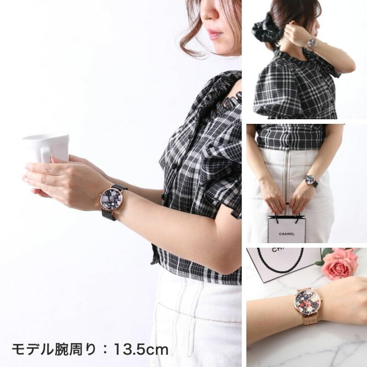 楽天市場 黒レザーの替えベルトも モントレボー 腕時計 Montre Beau 時計 ミュージアム レディース 革 メッシュベルト ローズゴールド フラワー お花 花柄 アクセ ファッション デート おしゃれ かわいい プチプラ プレゼント ギフト 新社会人 新生活 腕時計専門