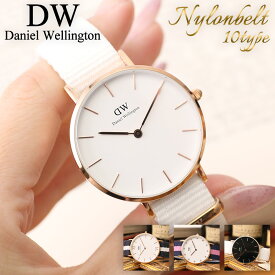 【10%OFF 1430円引】ダニエルウェリントン 腕時計 DanielWellington 時計 クラシック 36 34 32 28 mm ブラック ホワイト ダニエル レディース 女性 ギフト おすすめ ナイロンベルト ローズゴールド ピンクゴールド ブランド 薄型 シンプル 北欧 おしゃれ 新生活 新社会人