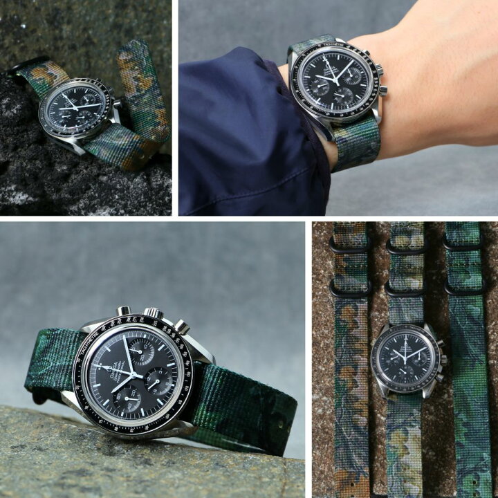 楽天市場】【オメガ 対応】OMEGA MOD ZULU NYLON STRAP ズールー 