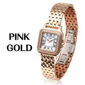 【 電池交換不要 アクセサリー ソーラー ウォッチ 】日本製 LCREA 腕時計 ルクレア 時計 アンティーク ソーラーウォッチ レディース腕時計 女性用時計 レトロ ベルト 付け替え ギフト ピンク