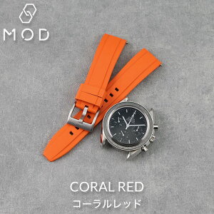 yOMEGA SPEEDMASTER IK Xs[h}X^[ ΉzMOD FKM RUBBER ItVA Xs}X o[ Xgbv v o[xg J O 20mm 22mm xg  rv lC h oh o[o