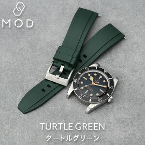 �yTUDOR �`���[�_�[ �Ή��zMOD FKM RUBBER �I�t�V���A ���o�[ �X�g���b�v ���v ���o�[�x���g �J���� ���O�� 20mm 22mm �x���g �� �r���v �l�C �h�� �o���h ���o�[�o���h ���v�x���g �r���v�x���g �ւ� 