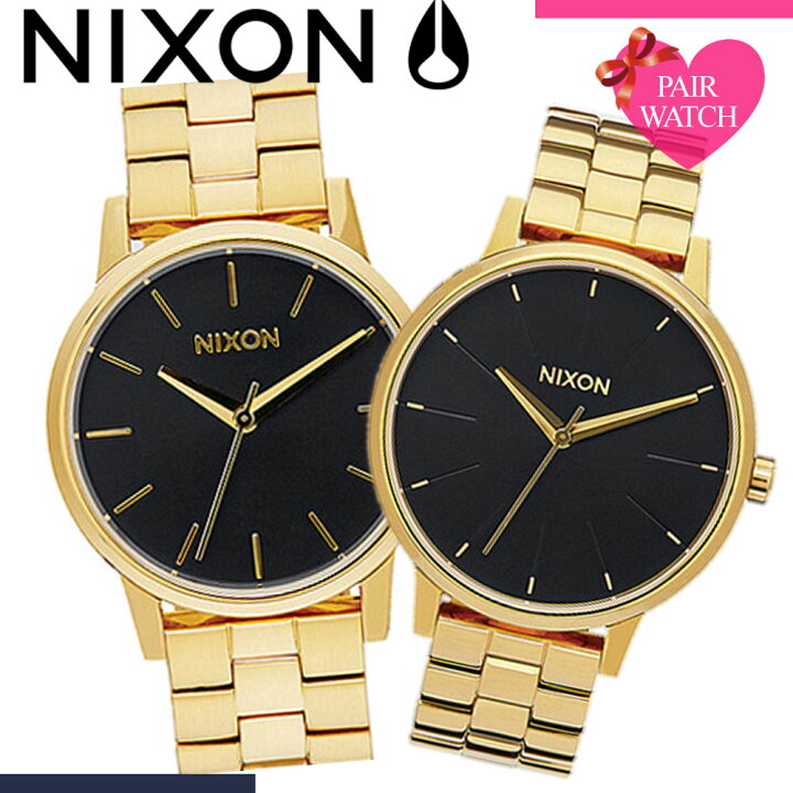 楽天市場 ペア価格 ペアウォッチ ニクソン 腕時計 Nixon 時計 ケンジントン Kensington メンズ レディース 男性 女性 セット 人気 ブランド メタル ベルト ゴールド 恋人 カップル ペア おそろい おしゃれ 彼女 彼氏 夫婦 結婚 記念日 記念 お祝い プレゼント ギフト 新
