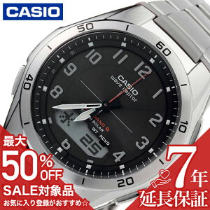 �y�ő�50%OFF���z 16720�~���z�J�V�I �r���v CASIO ���v �E�F�[�u�Z�v�^�[ wave ceptor �����Y �u���b�N �\�[���[ �\�[���[�d�g �d�g�\�[���[ WVA-M640D-1A2JF �l�C �������� ������� �u�����h �v���[��