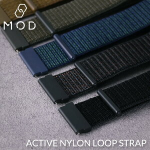 MOD ACTIVE NYLON LOOP STRAP ANeBu iC [v Xgbv 20mm 22mm  rv xg v oh vxg rvxg ւxg ւoh iCxg }WbNe[v  JX