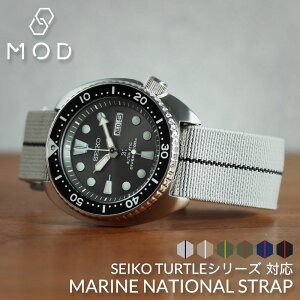 [SEIKO �^�[�g���V���[�Y �Ή�]�}���[���i�V���i���X�g���b�v 22mm �� �t�����X�C�R �����f�U�C�� �X�g���b�` �i�C���� �x���g MARINE NATIONALE �ւ� �X�g���b�v �o���h NYLON BELT ���v �r���v ���� �~