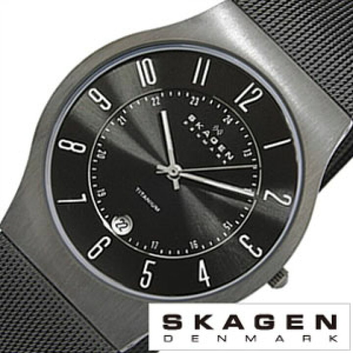 楽天市場】スカーゲン 腕時計 SKAGEN 時計 チタニウム チタン メンズ 