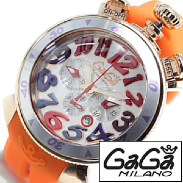 楽天市場】ガガミラノ 腕時計 GaGa MILANO 時計 クロノ CHRONO 48MM 