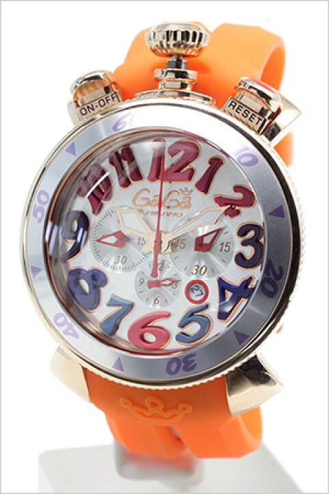 楽天市場】ガガミラノ 腕時計 GaGa MILANO 時計 クロノ CHRONO 48MM 