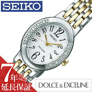 [ۏؑΏ]ZCR[ rv SEIKO v h`F&GNZ[k DOLCE&EXCELINE fB[X SWCQ051 \[[ v[g Mtg
