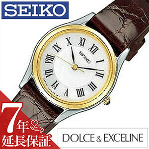 [ۏؑΏ]ZCR[ rv SEIKO v h`F&GNZ[k DOLCE&EXCELINE fB[X SWDL162 v[g Mtg