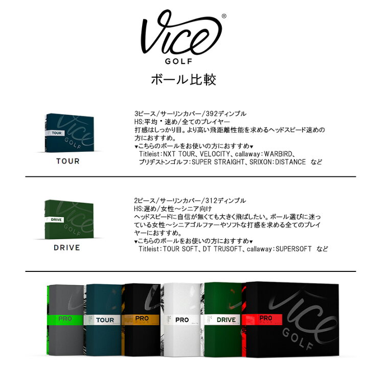 楽天市場 公認球 Vice Golf ヴァイスゴルフプロ ゴルフボール ドリップ レッド ブルー Vgpsgb01drb3ピース構造 Pro Drip Red Blue バイスゴルフ1ダース 12球入り ペイントボール 送料無料 Htcゴルフ