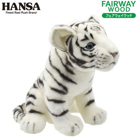 HANSA/ハンサ ヘッドカバー ぬいぐるみ ホワイトタイガー(仔) FW用 フェアウェイウッド用 BH8109HANSA ハンサ キャラクター 動物 寅 虎 トラ かっこいい ホワイト どうぶつ アニマル かわいい 可愛い 動物園