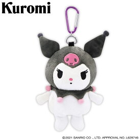 Sanrio/サンリオクロミ ボールポーチ (ボール2個用) KUBP001KUROMI ボールケース ボールホルダー ゴルフ アクセサリーポーチゴルフ用品 ゴルフグッズ ギフト プレゼント かわいい