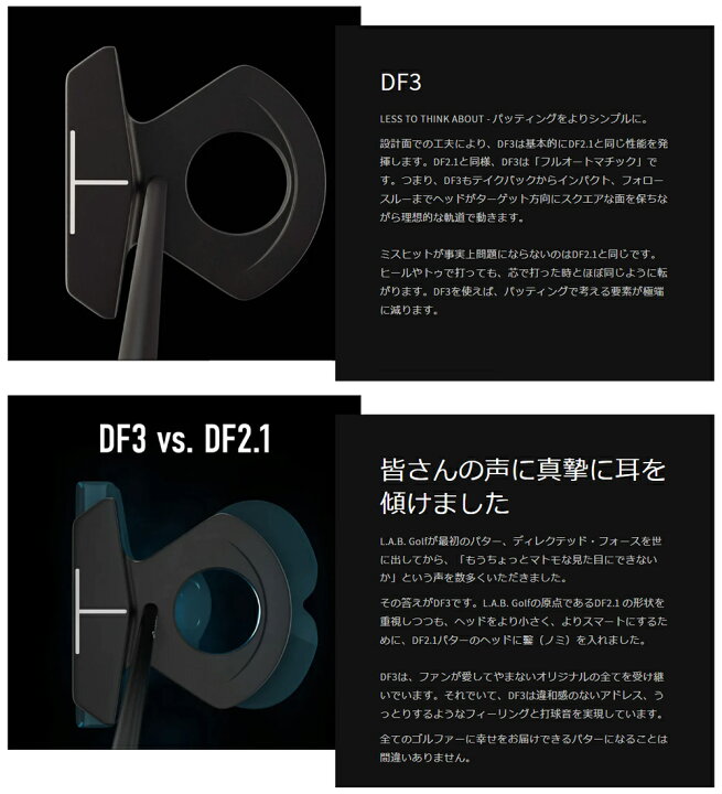 楽天市場】L.A.B. GOLF ラブゴルフ Directed Force 3 ダイレクト 