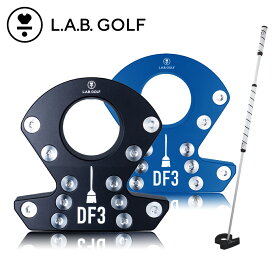 【正規販売店】L.A.B. GOLF/ラブゴルフ Directed Force 3 ダイレクトフォース3黒／青ヘッド DF3 長尺パター 43インチ ディレクテッドフォース BROOMSTICK PUTTER ゼロトルク トルクフリー ライ角バランスパター