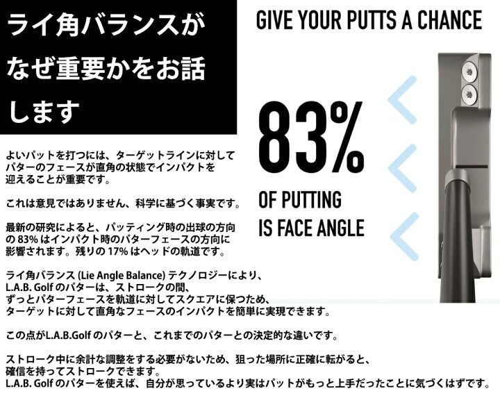 楽天市場】【正規販売店】L.A.B. GOLF ラブゴルフLINK.1 リンク.1 