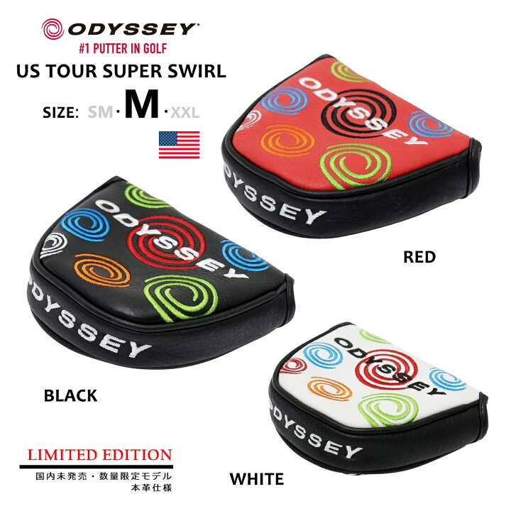 2112円 人気商品は Odyssey オデッセイ Us限定パターカバー No3 Jacks マレットタイプ