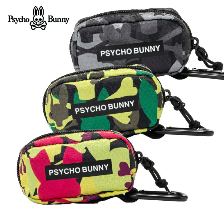 楽天市場】Psycho Bunny/サイコバニー2024年秋冬モデル ボールポーチ 
