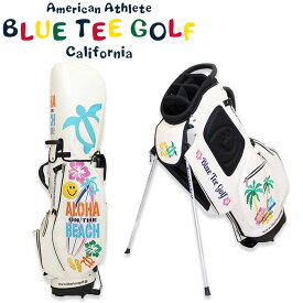 BLUE TEE GOLF/ブルーティーゴルフALOHA ON THE BEACH スタンドキャディバッグ CB-011 アロハ オン ザ ビーチスタンドバッグ ゴルフバッグ【送料無料】