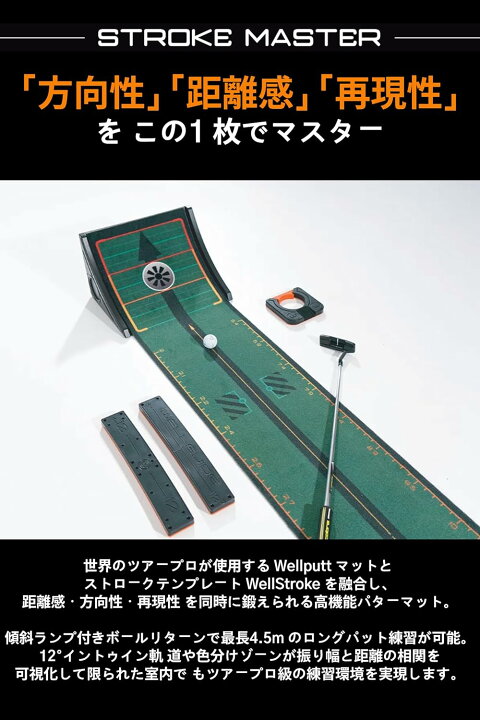楽天市場】【日本正規品】Wellputt Stroke Master ウェルパット 