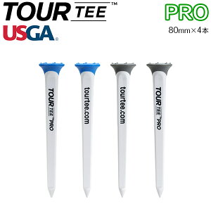 TOUR TEE PRO WHITE SPINE 80mm 4�{�� (�O���[��)�c�A�[�e�B�[ �v�� �z���C�g USGA R��A LARGE �z���C�g ���[���K�� �S���t �e�B�[ �S���t �{�[�� �e�B�[ �e�B�[ �S���t T-489 ���[���֑Ή�