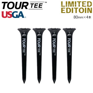 TOUR TEE PRO BLACK SPINE 80mm 4�{�� (�S�[���h)LIMITED EDITON �c�A�[�e�B�[ �v�� �u���b�N ���~�e�b�h�G�f�B�V���� USGA R��A ���[���K�� �S���t �e�B�[ �S���t �{�[�� �e�B�[ �e�B�[ �S���t tt-bkle-go ���[