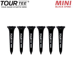 TOUR TEE MINI BLACK SPINE 45mm 6{ (T[sN)cA[eB[ ~j ubN USGA RA [K St eB[ St {[ eB[ eB[ St tt-min-pk [֑Ή