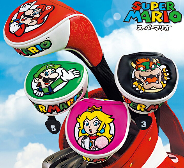 楽天市場】スーパーマリオ/SUPER MARIOクッパ ゴルフヘッドカバー 
